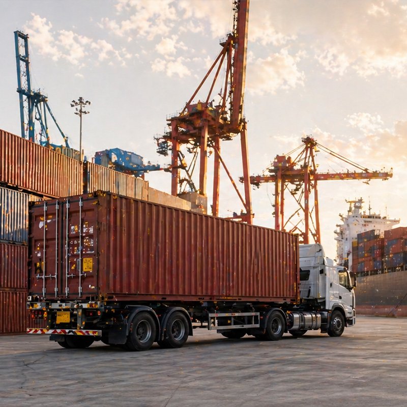 Full Container(FCL) Door-to-Door Shipping