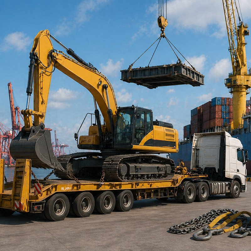 Heavy Machinery Shipping