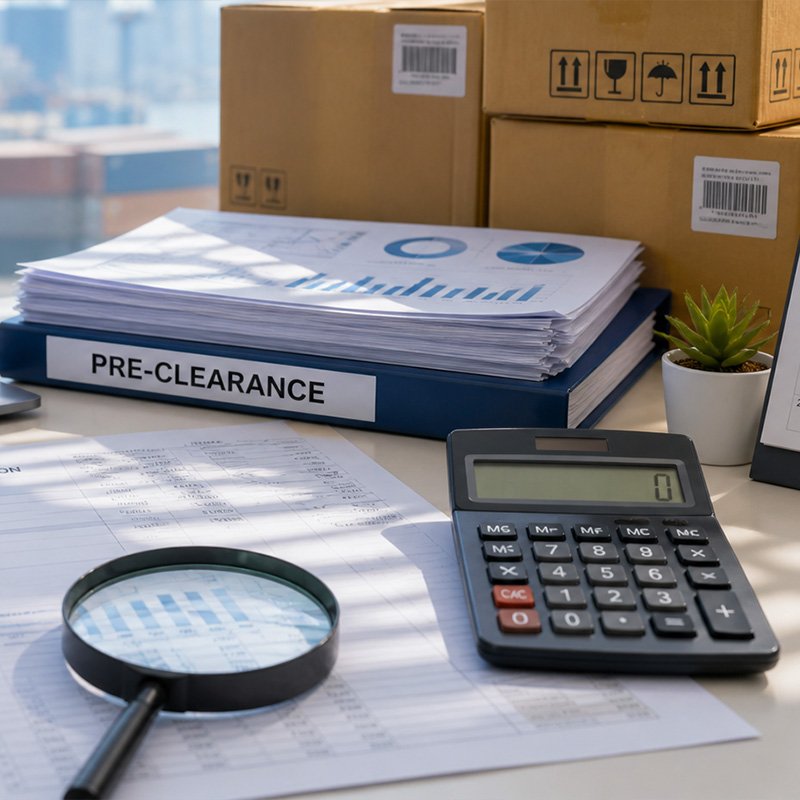 Pre-Clearance solution