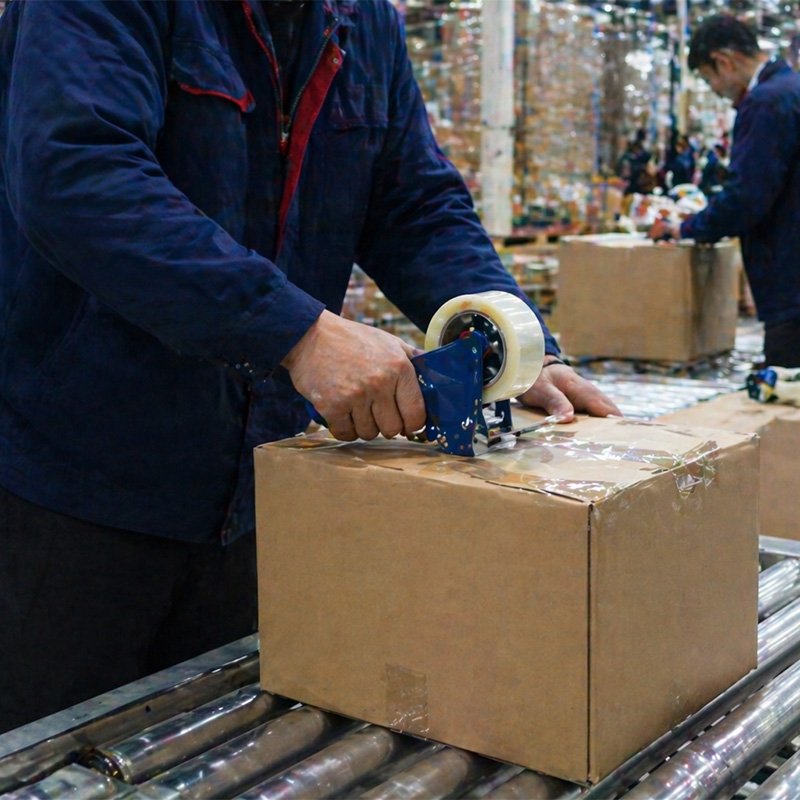 Repackaging and Palletizing