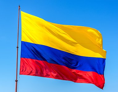 China to Colombia