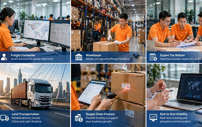 complete logistics service module