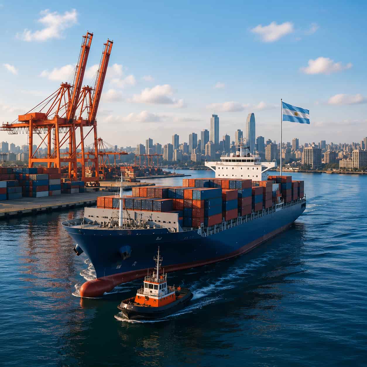 China to Argentina Sea Freight Service