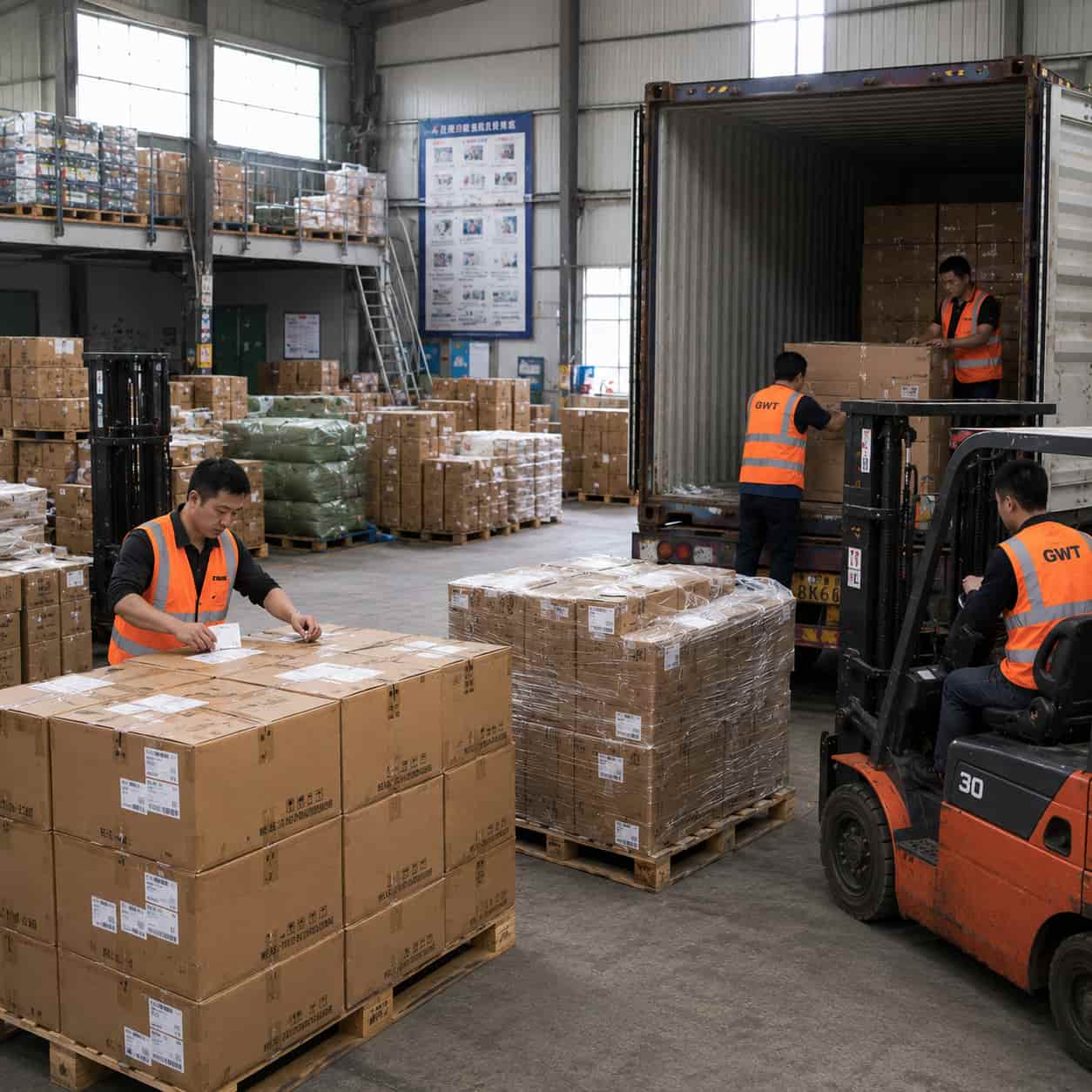 Combined Cargo From Three Chinese Suppliers Into One Shipment To Peru
