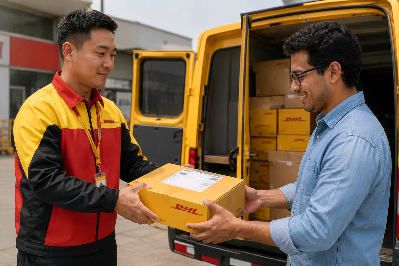 DHL shipping from China to Peru
