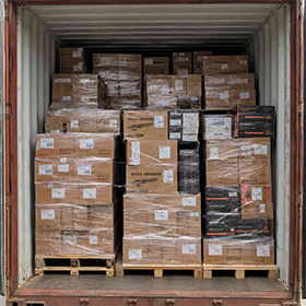 Auto Parts Shipping From China to Brazil 34 CBM Consolidated into One 40HQ Container