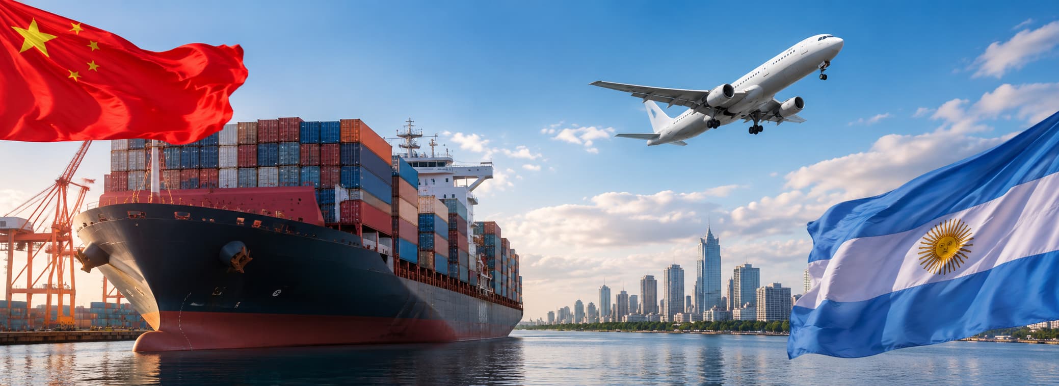 Ship from China to Argentina