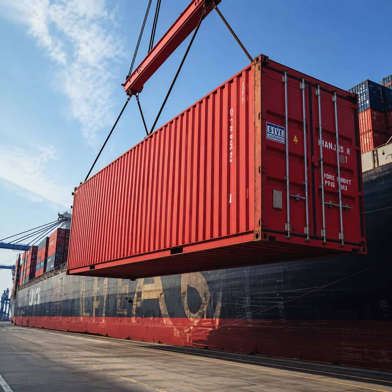 DDP FCL Container Loading