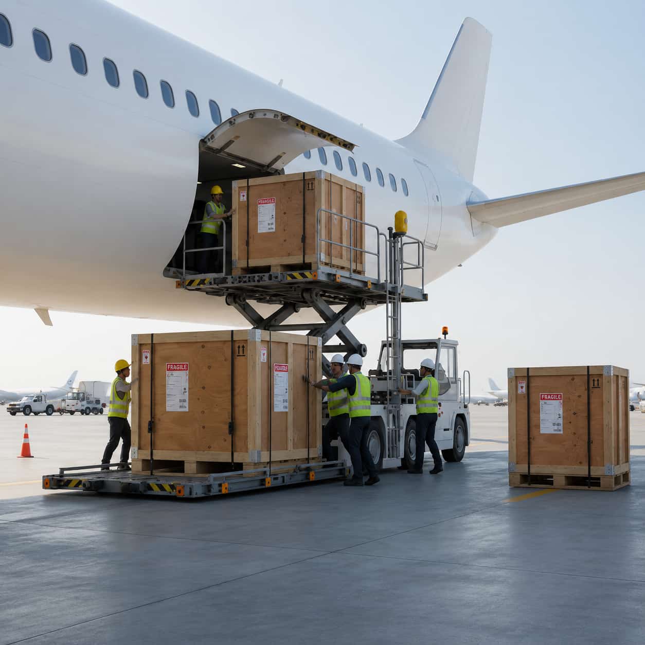 DDP Air Cargo Loading