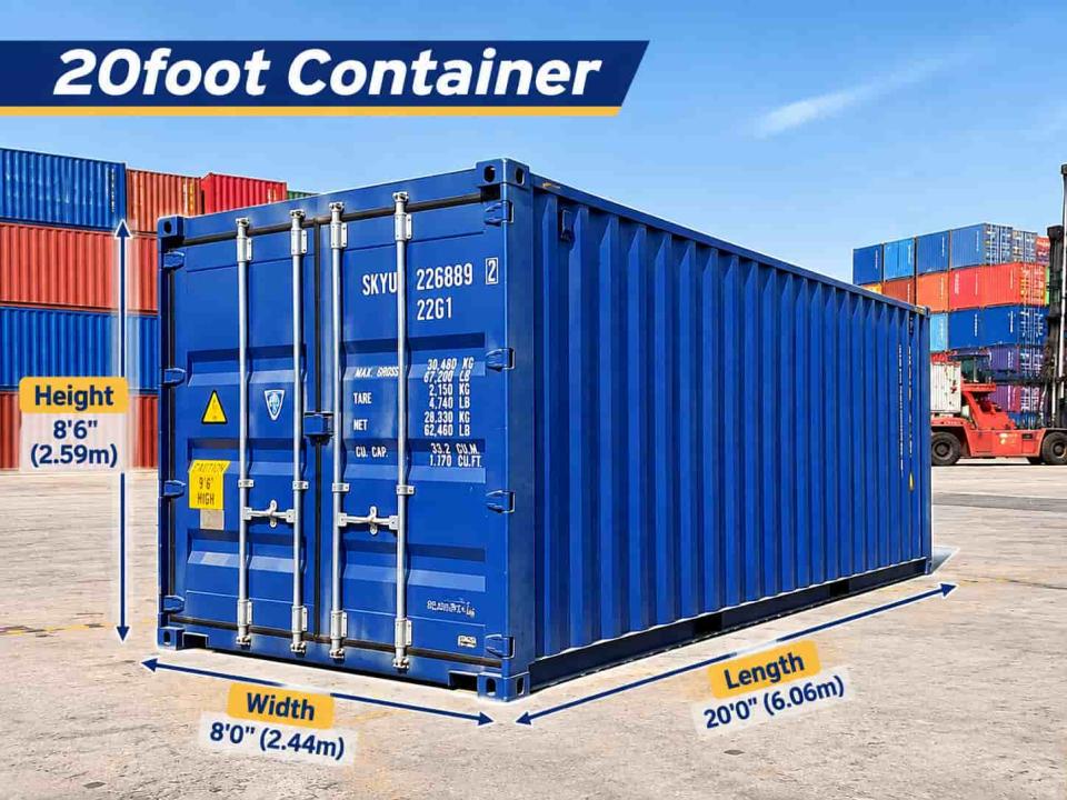 20ft Shipping Container
