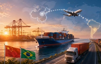 Shipping from China to Brazil